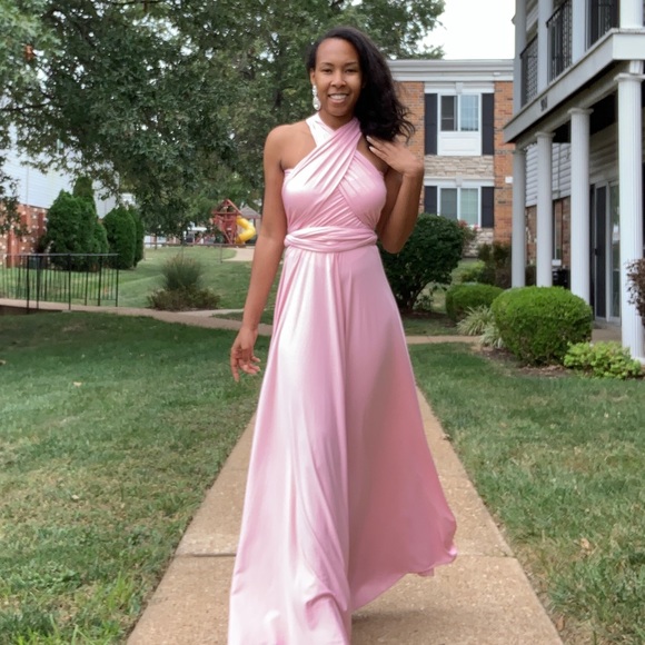 Pink Infinity Maxi Dress - Picture 8 of 8